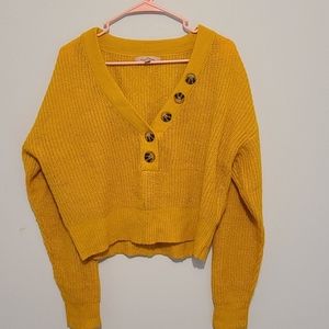 Mustard yellow sweater